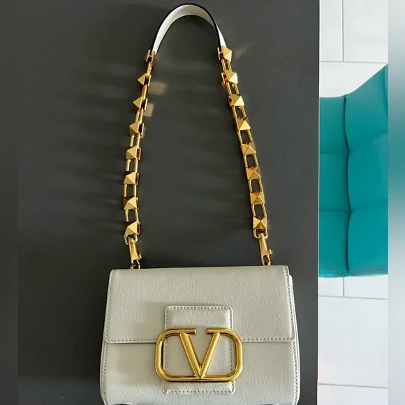 Valentino Garavani | Bags | Valentino Vlogo Leather Bag